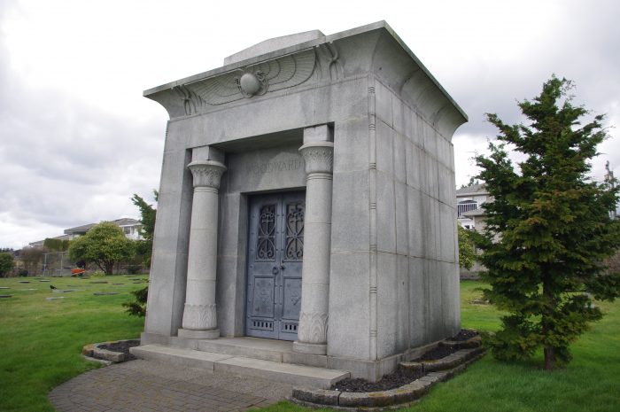 The Woodward Mausoleum.
