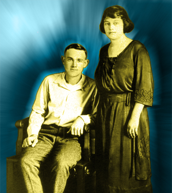 My grandparents Roabie and Carrie Henderson (1920s)
