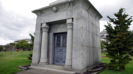 The Woodward Mausoleum.